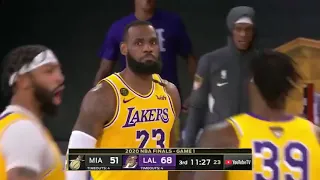 2020 NBA总决赛G1 Lakers湖人 vs Heat热火