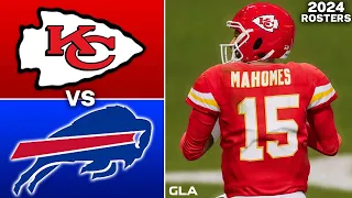 Bills vs. Chiefs Simulation | Madden 24 Rosters PS5