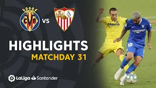 Highlights Villarreal CF vs Sevilla FC (2-2)