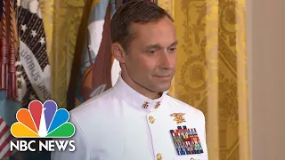 President Donald Trump Presents Medal Of Honor To Navy SEAL For 2002 Afghanistan Rescue | NBC News