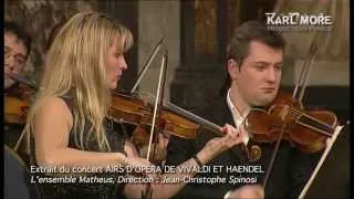Vivaldi, La Fida Ninfa (extrait) Sinfonia Ensemble Matheus dir° Jean-Christophe Spinosi