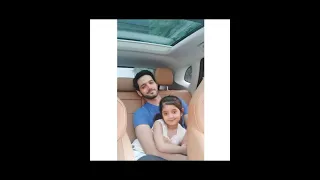 wahaj ali with his daughter & family#shorts #youtubeshorts