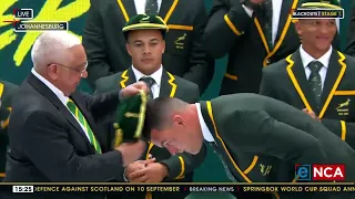 Springbok squad announcement for the 2023 Rugby World Cup