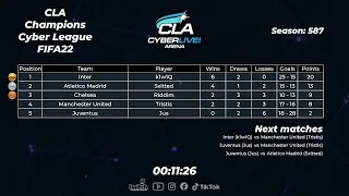 2022.09.21 ►  UA Division CLA Champions Cyber League FIFA 22