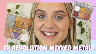 XX REVOLUTION MIXXED METALS COLLECTION REVIEW PALETTE AND WATER LINERS XX MIXXED METALS