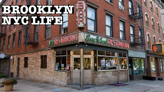 NYC Life: Walking BROOKLYN HEIGHTS & Cobble Hill Atlantic Avenue , Brooklyn New York Outdoor Dining