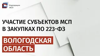 Семинар МСП / Вологодская область