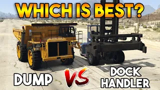 GTA 5 ONLINE : DUMP VS DOCK HANDLER (WHICH IS BEST?)