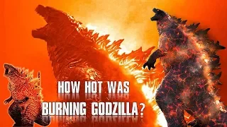 How hot was Burning Godzilla? Explained