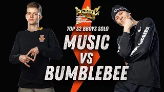 Bumblebee (Outstanding) vs Music (Studio 187) ★ Top 32 BBoys Solo ★ 2021 ROBC x WDSF