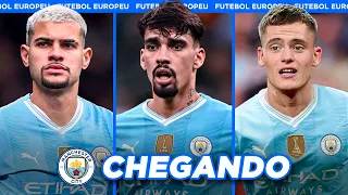 OLHA OS REFORÇOS DO MANCHESTER CITY PARA GANHAR TUDO NA PRÓXIMA TEMPORADA! (Novo esquadrão)