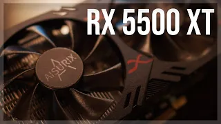 AISURIX Radeon RX 5500 XT 8gb GDDR6 Graphics Card Review and Unboxing