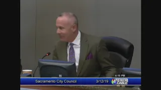 GRAPHIC LANGUAGE: Stephon Clark protester interrupts Sacramento City Council meeting