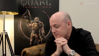 Quake Champions - Интервью Тима Уиллитса (переведено и озвучено каналом StopGame.ru)