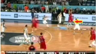 PAO vs CSKA EUROLEAGUE 2012 SEMIFINAL (OH MY GOD)