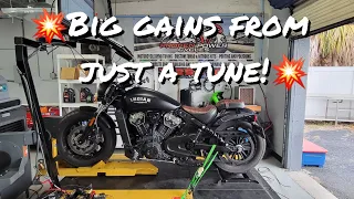 2021 Indian Motorcycle Scout Dyno Tune