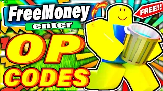 (2022) ALL *NEW* SECRET OP CODES In Roblox Garbage Collector Simulator!