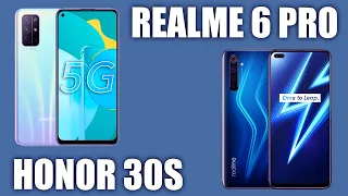 Honor 30S vs Realme 6 Pro. Сравним!