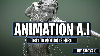 Motion Diffusion A.I  - Brand New Text-Based Animation Creation Tools!