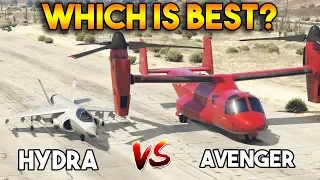 GTA 5 ONLINE : AVENGER VS HYDRA (WHICH IS BEST?)