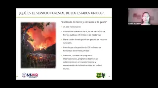 USFS "Introducción a Prevención e Investigación de Incendios Forestales" 21/4/21