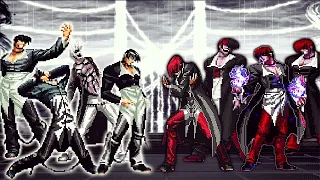 [KOF Mugen] White Flame Iori Yagami Team Vs AD Iori Yagami Team