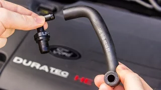 How to: Replace PCV valve, hose, oil separator Ford Duratec / Mazda L (Focus/Ranger/Mondeo/Mazda)