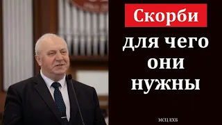 Для чего нам нужны скорби. Не бойтесь скорбей! Н. А. Долгов. МСЦ ЕХБ