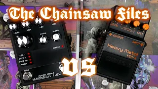 Best Chainsaw Fuzz? Pepers' Pedals Humongous Fuzz vs Boss HM-2 (The Chainsaw Files)