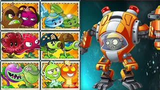 Plant vs Zombies 2 | Best Pair Plants Vs Z-Mech Zombie - Who Will Win? - Pvz 2 | Team Plant Battlez