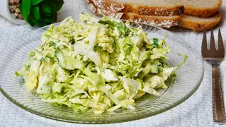 Awesome kale salad! It's all about the filling! Cabbage and cucumber salad.