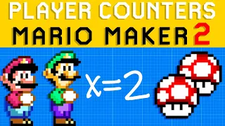 How to ACTUALLY Make Multiplayer Levels in Super Mario Maker 2 - Player Counting Machines 2
