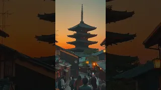 Golden Hour in Kyoto ( Chasing the Sunset Magic in Kyoto)