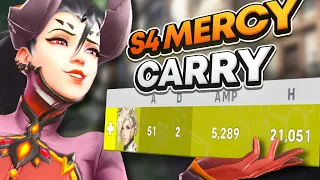 How I Got NEAR PERFECT Mercy Stats in Overwatch 2