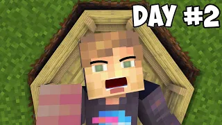 MrBeast spends 50 hours buried alive in Minecraft (Minecraft Animation)