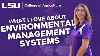 What I love about Environmental Management Systems