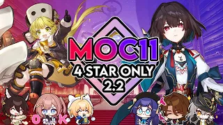 HYPER HOOK & SUPER BREAK XUEYI | 4 STAR ONLY | MOC 11 [2.2] | Honkai Star Rail