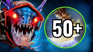 +52 Permanent Agility Slark 38Kills Max Attack Speed Pirate Hat + Moonshard builds Dota 2