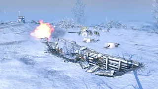 Building Defenses in Frozen Wasteland | Stalingrad Defense Mission | Gates of Hell: Ostfront
