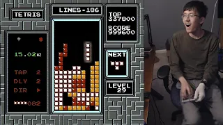 NES Tetris - FIRST EVER Pre-Transition 29 Maxout (World Record)