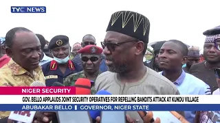 Gov. Bello Applauds Joint Security Operatives For Repelling Bandits Attack At Kundu Village