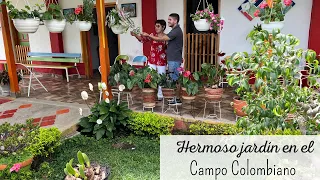 HERMOSO JARDÍN COLOMBIANO EN EL CAMPO | las plantas de Leonor 🪴❤️