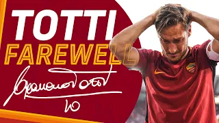 FRANCESCO TOTTI | Emotional last goodbye at Stadio Olimpico