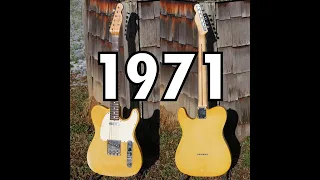 1971 Fender Telecaster Rosewood Fingerboard