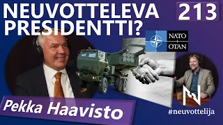 Neuvotteleva Presidentti Pekka Haavisto #neuvottelija 213