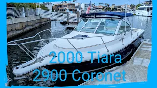 2000 Tiara Coronet 2900 Boat Tour!