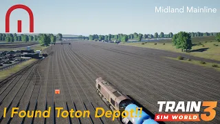 Train Sim World 3 - FIRST LOOK - I Found Toton Depot on Midland Mainline