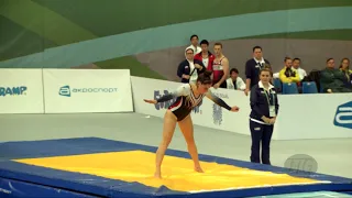 FLOISAND Eliza (USA) - 2018 Trampoline Worlds, St. Petersburg (RUS) - Qualification Tumbling R2