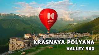 ⁴ᴷ⁶⁰ Walking Krasnaya Polyana: Krasnaya Polyana 960