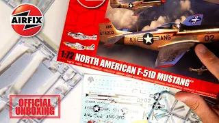 Official Unboxing- Airfix North American F-51D Mustang (A02047A)